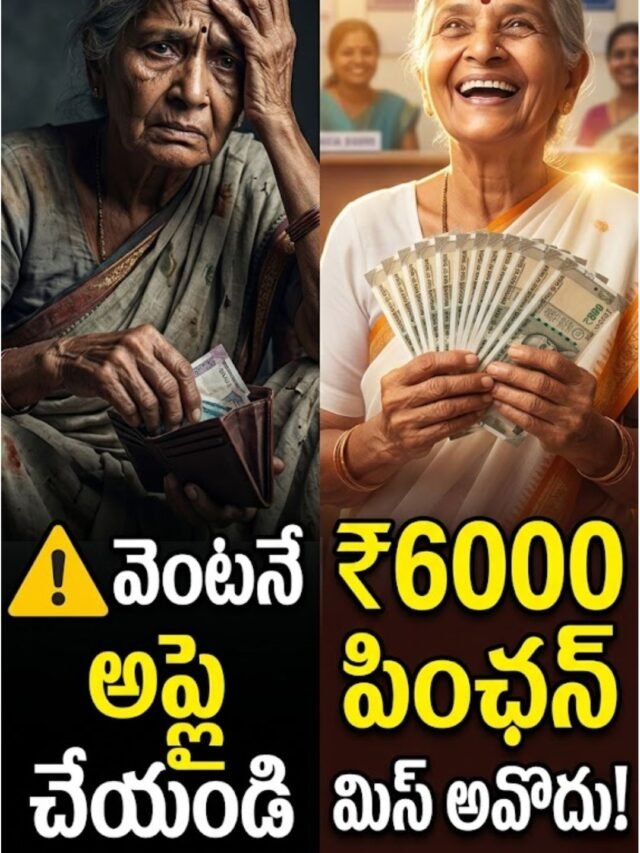 Pension Update ₹6000 Monthly: AP ₹6000 Pension Big Update