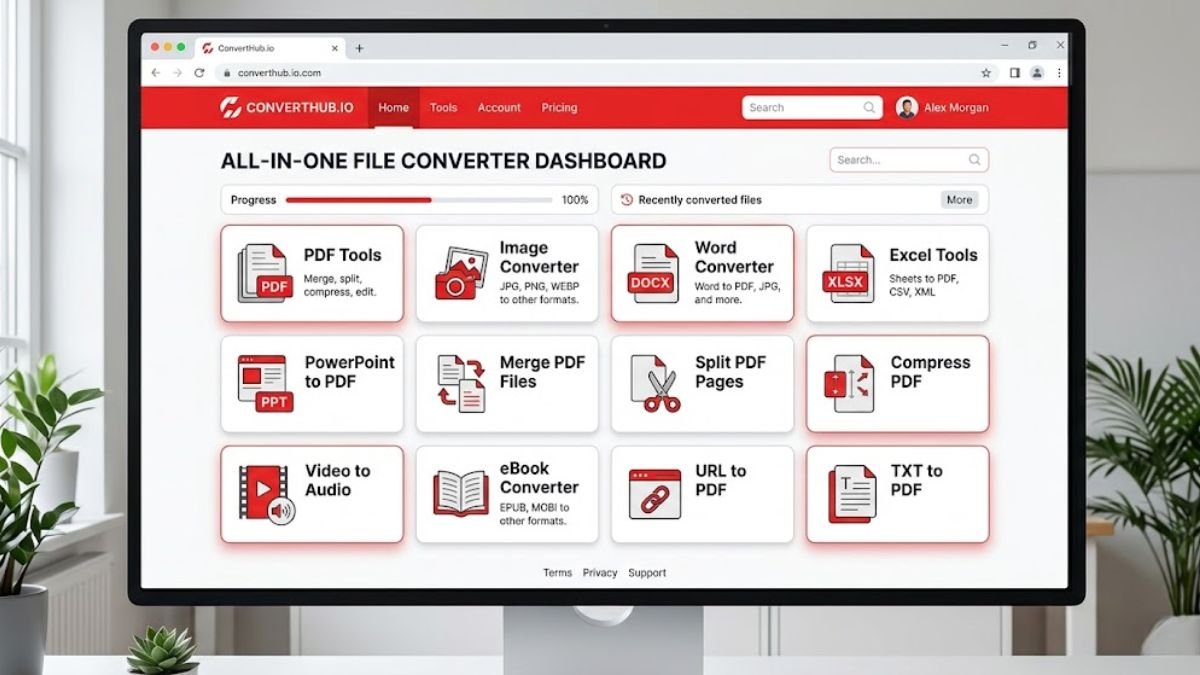 Free all in one file converter online tools page