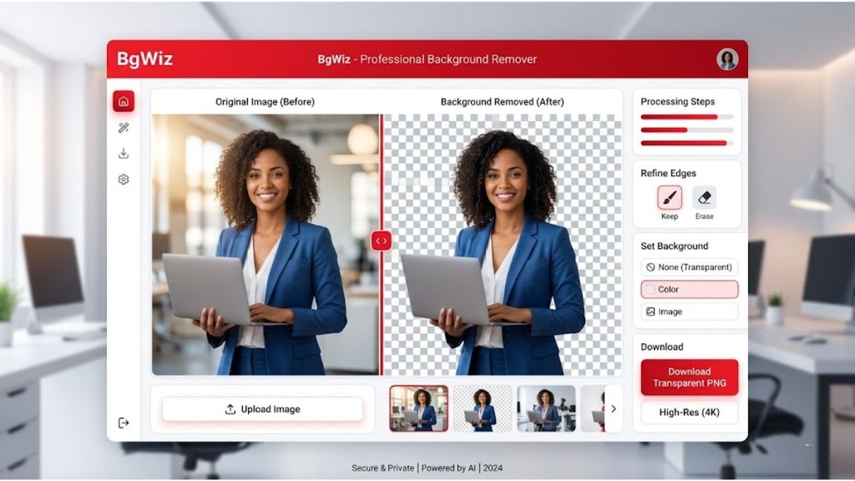 Free online background remover tool