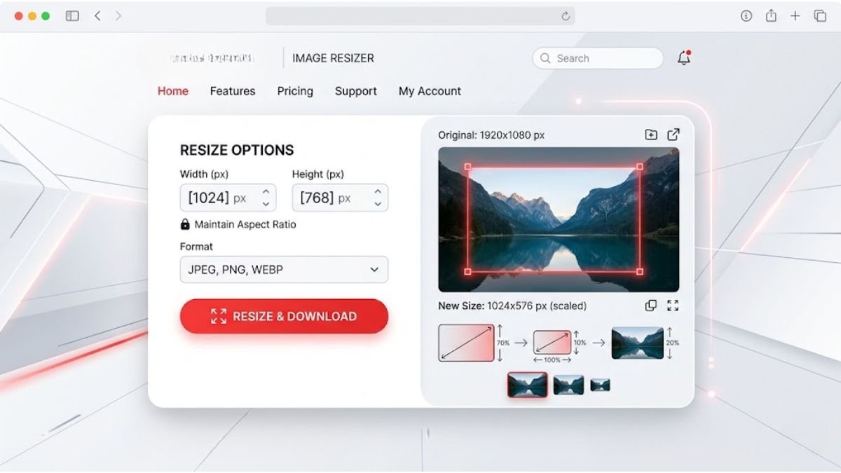 Free online image resizer tool