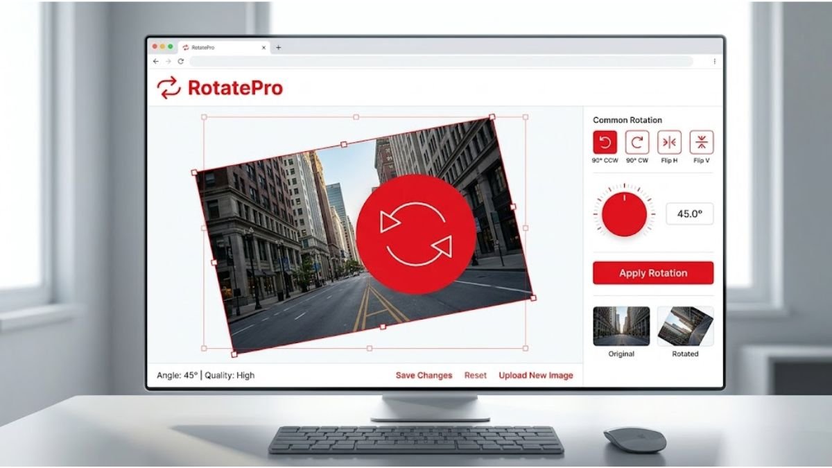 Free online image rotate tool