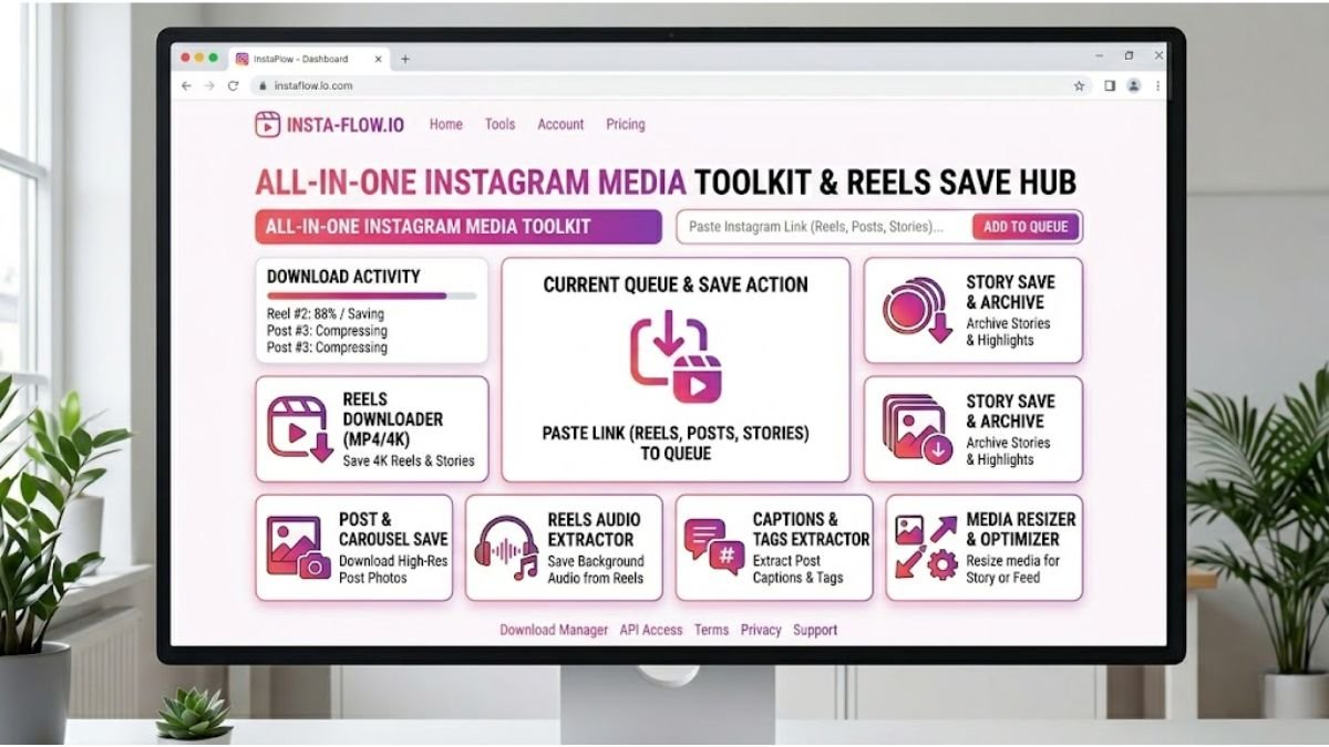 Free Instagram downloader tool online