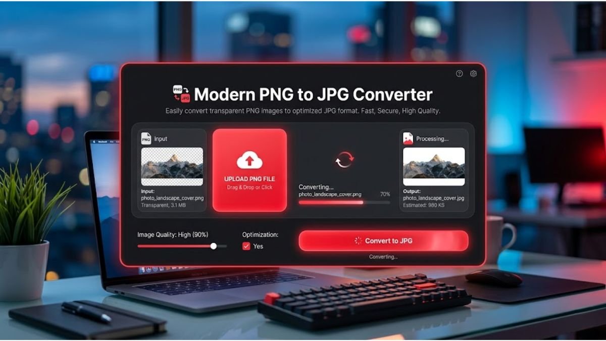 Free online PNG to JPG converter tool